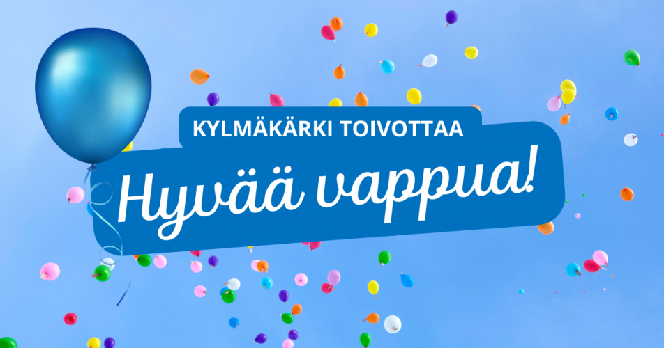Kylmäkärki vapputoivotus